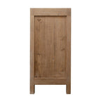 Capri Credenza con 4 Ante, Legno di Pino Weathered 86.6x18.9x39.8H