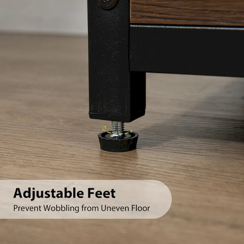 Libreria industriale con cassetti archivio