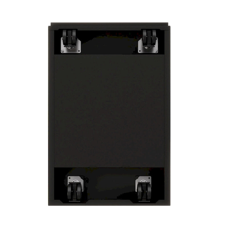 Hirsh 20 D Cassettiera mobile commerciale, 1 cassetto/1 classificatore, nero