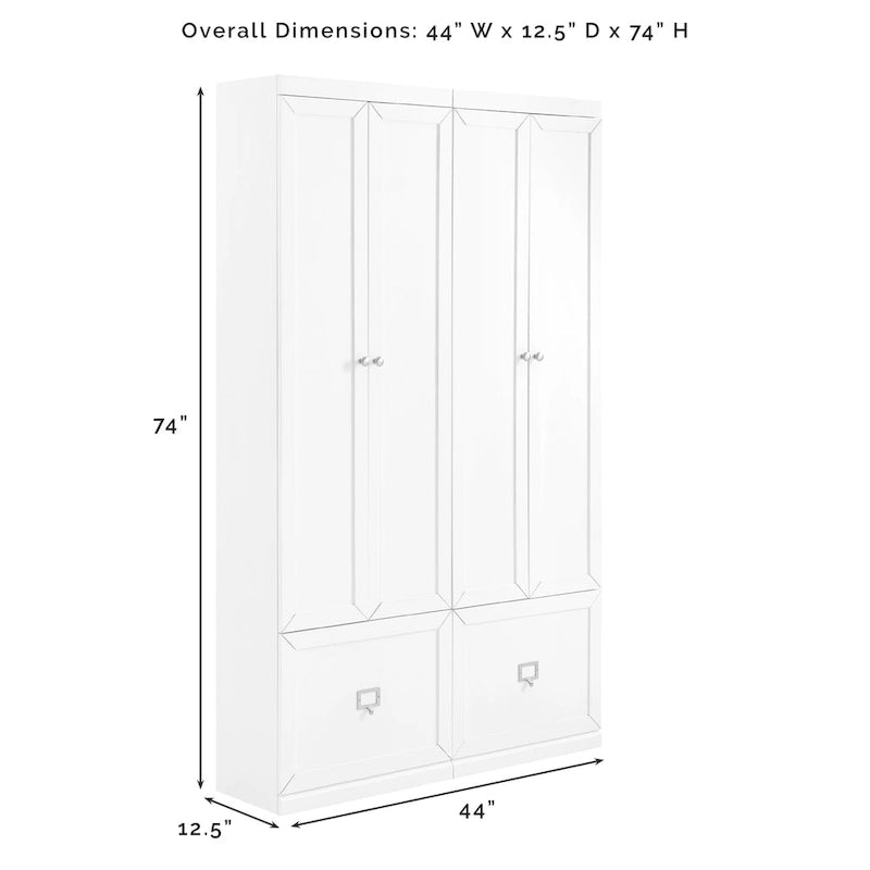Set ingresso Crosley Harper 2 pezzi - 12,5 x 44 x 74