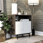 CosmoLiving by Cosmopolitan Olivia Grey Storage Cabinet
