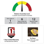 Mobile contenitore Olivia grigio CosmoLiving by Cosmopolitan