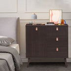 Mobile credenza a 3 cassetti - Marrone - 31,5 x 15,5 x 32 (L x P x A)