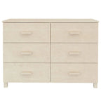 vidaXL Mobile Buffet Consolle con Cassetti e Ante HAMAR in Pino Massello - 113 x 40 x 80 cm