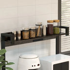 Scaffale industriale per fornaio con presa elettrica e luci a LED, portaoggetti