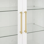 Crosley Roarke Set da 2 Mobili Dispensa con Vetrina