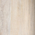 Arelius, Legno Massello Marrone Chiaro con Struttura in Ferro Nero e 2 Ante a Vetro, Armadietto - 36,0L x 18,0P x 32,0A