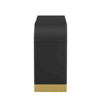 Credenza ad angolo curvata da 60 con ripiani regolabili