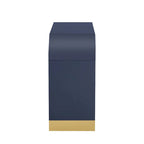 Credenza ad angolo curvata da 60 con ripiani regolabili