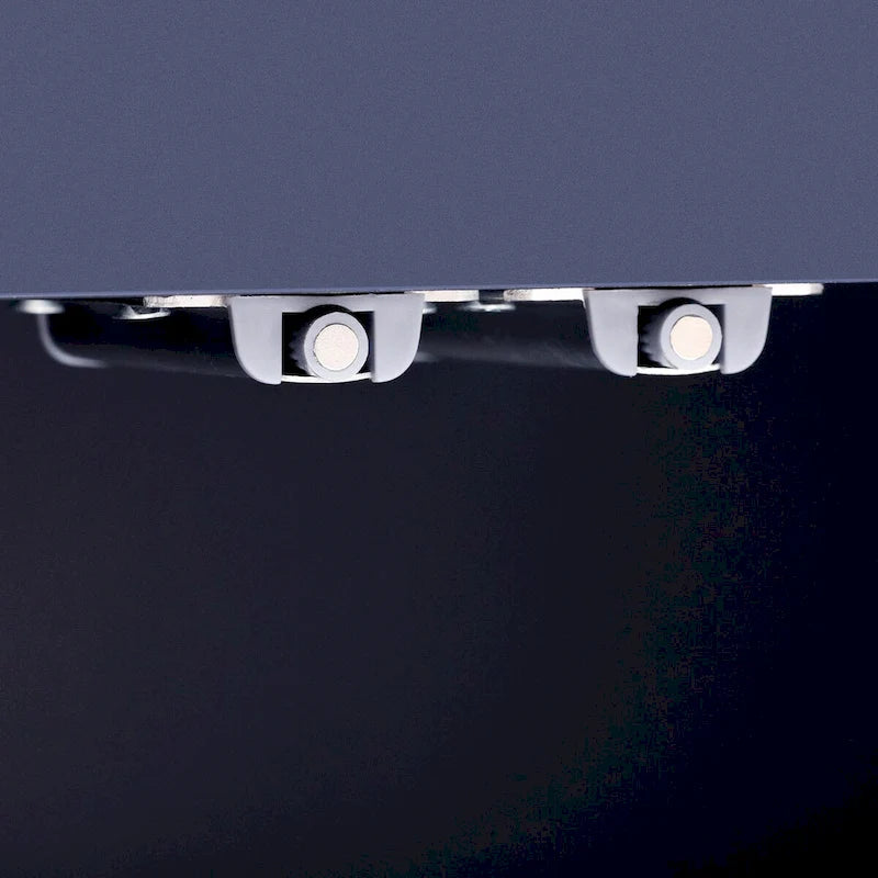 Credenza ad angolo curvata da 60 con ripiani regolabili