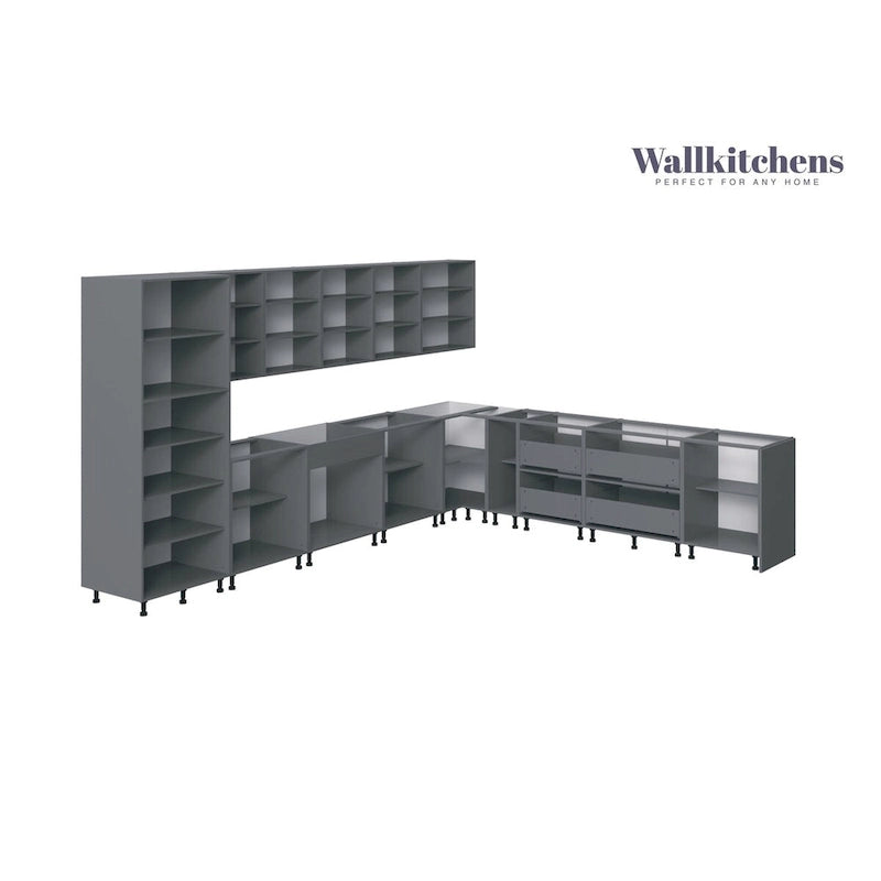 Collezione Kitchen Regal Colore Bianco Opaco Base Misura 13 piedi di larghezza - 156x127