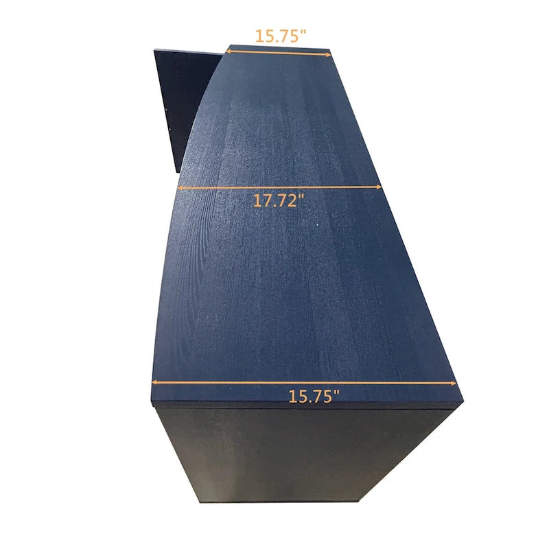 Cassettiera a 2 ante e 3 cassetti