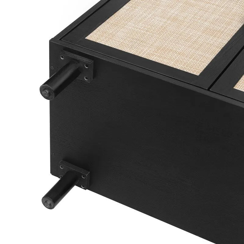 Mobile a 2 ante e 3 cassetti, adatto per camera da letto, soggiorno, studio