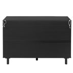 Mobile a 2 ante e 3 cassetti, adatto per camera da letto, soggiorno, studio