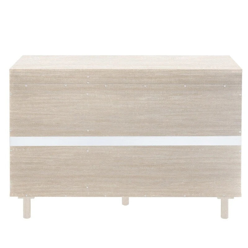 Mobile a 2 ante e 3 cassetti, adatto per camera da letto, soggiorno, studio