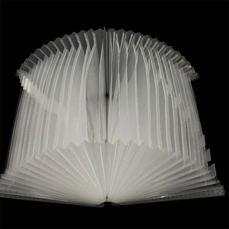 Shatex Organizer Espandibile ad Alta Capacità per Documenti, Cartelle a Soffietto, Borsa Trasparente