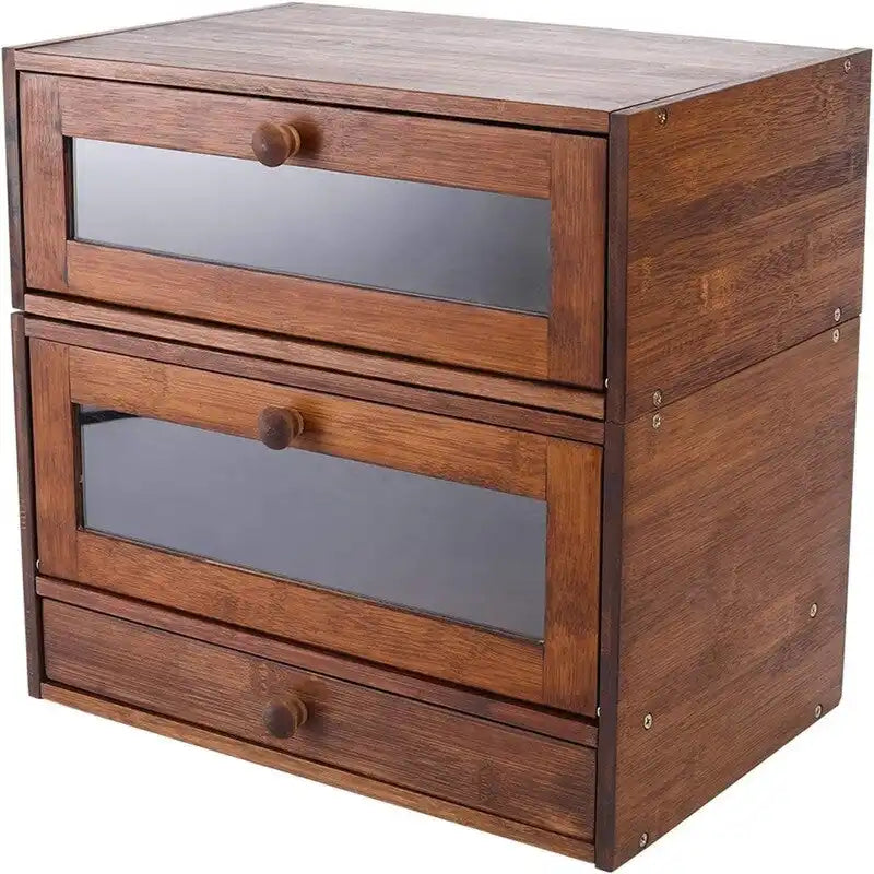 Contenitore a 2 ripiani