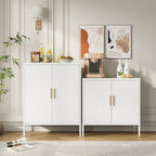 Armadietto metallico portaoggetti con 2 ante e 2 ripiani regolabili, armadio da garage in acciaio con serratura, armadietto metallico per archivio