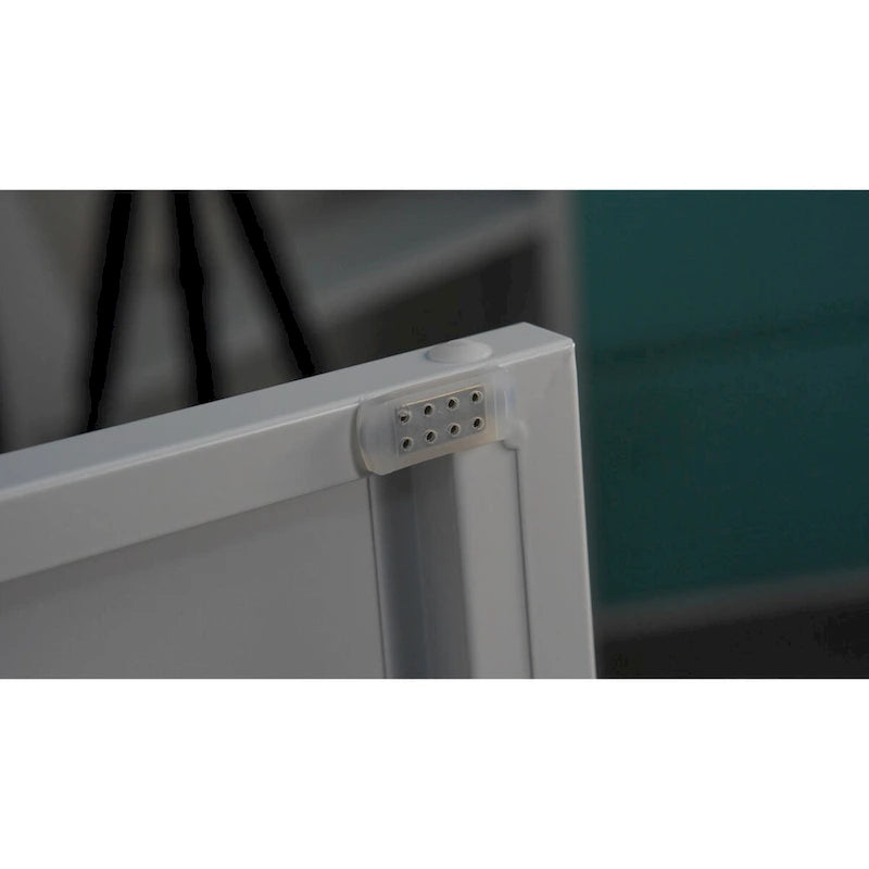 Armadietto metallico portaoggetti con 2 ante e 2 ripiani regolabili, armadio da garage in acciaio con serratura, armadietto metallico per archivio