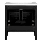 Mobiletto da bagno con 2 ante e un cassetto