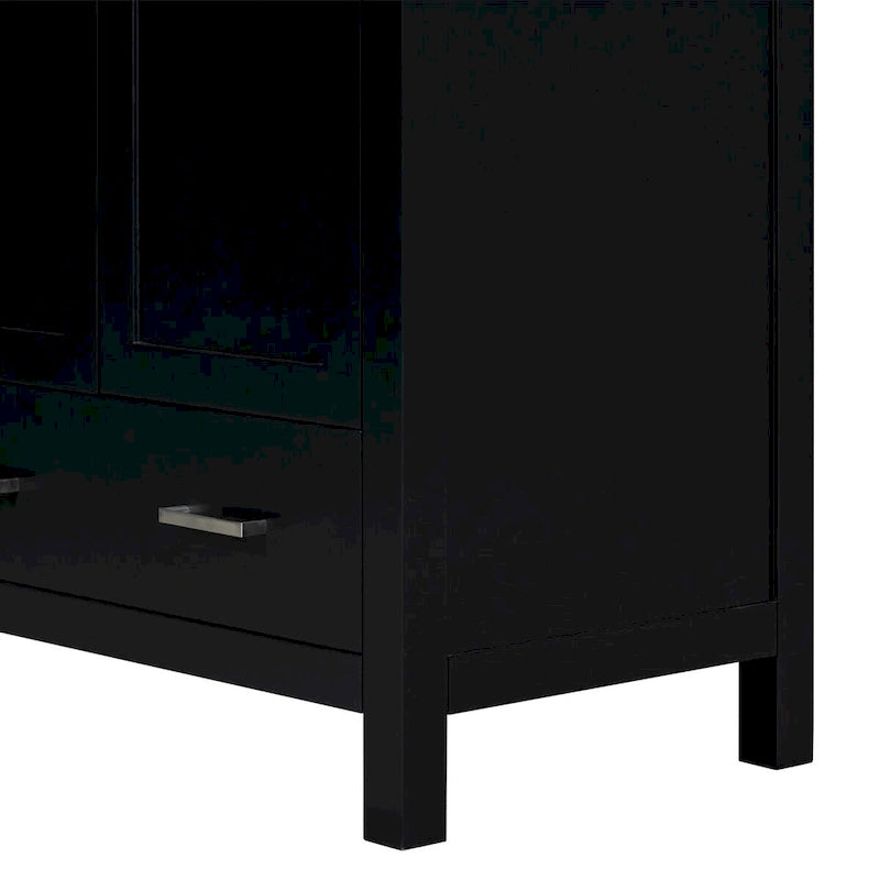 Mobiletto da bagno con 2 ante e un cassetto