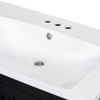 Mobiletto da bagno con 2 ante e un cassetto