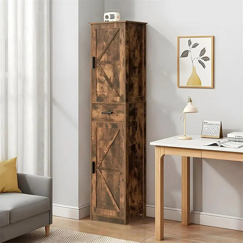 Mobiletto da bagno con 2 ante