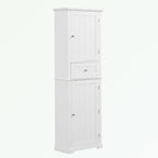 Mobiletto da bagno con cassetto e ripiano regolabile