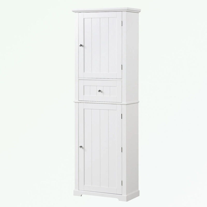 Mobiletto da bagno con cassetto e ripiano regolabile